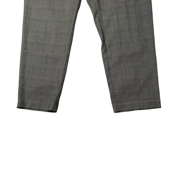 J.Jill Size L Heritage Glen Plaid Drawstring Trousers Straight Leg Pants - Picture 9 of 10